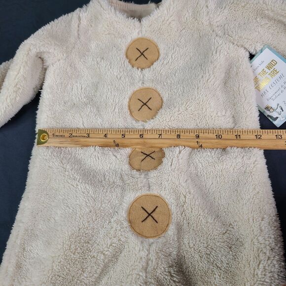 Pottery Barn Kids 2T MAX Where The Wild Things Are Wolf Costume *MISSING HAT* - Picture 9 of 15